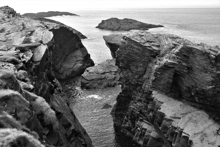 Craggy cliffs